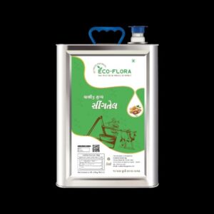 Eco-Flora Wood Press Ground Nut Oil, 15 kg (Organic Ground Nut Oil)