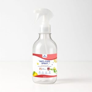 Krama Natural Fly (Insect) Repellent Spray 300ml (Vegan/No-Killling) Bees,Fruit Flies,Drain Flies, House Flies Insect Repellent for Home, Kitchen & Outdoor - Neem, Eucalyptus &Citrus: Kids & Pet Safe