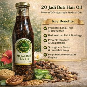 20 Jadi buti Hair Oil
