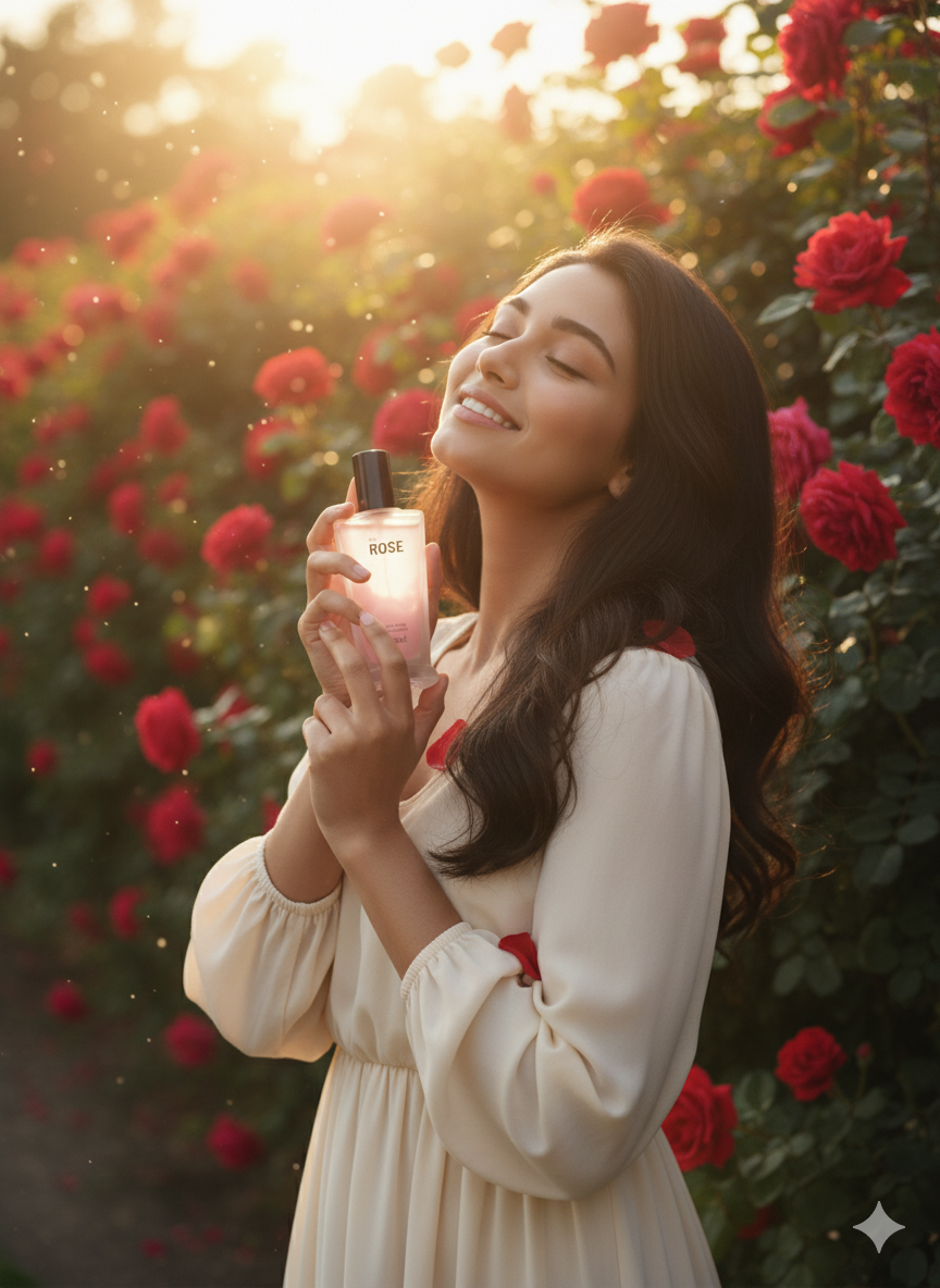 RED ROSE Perfume Long Lasting Apparel Spray Perfume - 60 ml (For Men & Women) - Image 3