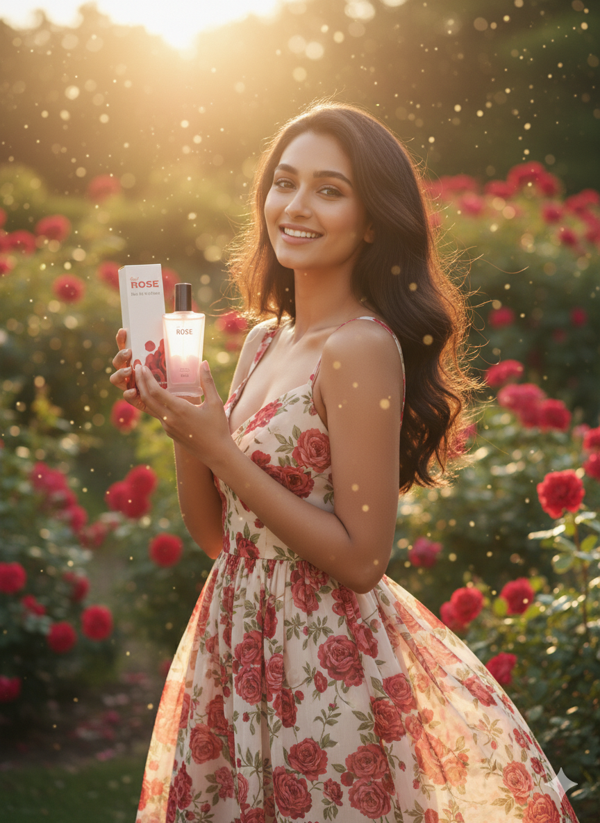 RED ROSE Perfume Long Lasting Apparel Spray Perfume - 60 ml (For Men & Women) - Image 5