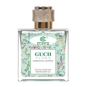 ELATIZ Guci Flora jasmine trending Perfume – A Timeless Floral Fragrance0.20 Eau de Parfum - 50 ml (For Men & Women)